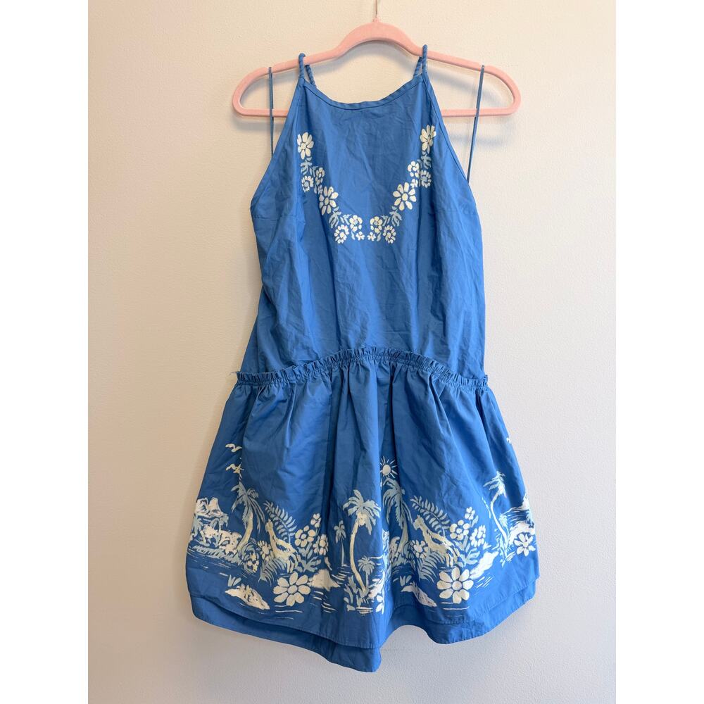 Free People Deserted Island Mini Dress L NWT - Picture 5 of 8